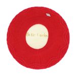 Fashion, accesorii si bijuterii - Femei - Accesorii femei - Caciuli si palarii femei - Bereta de dama, Buticcochet, one size, cu detaliu metalic argintiu, Rosu - BSC465 - Infinity.ro