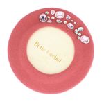 Fashion, accesorii si bijuterii - Femei - Accesorii femei - Caciuli si palarii femei - Bereta de dama, din lana, ButicCochet, one size, model cu strasuri decorative, Roz somon - BSC572 - Infinity.ro