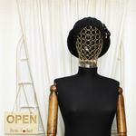 Fashion, accesorii si bijuterii - Femei - Accesorii femei - Caciuli si palarii femei - Bereta de dama, Buticcochet, one size, lana, model cu paiete, Negru - BSC429 - Infinity.ro
