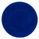 Fashion, accesorii si bijuterii - Femei - Accesorii femei - Caciuli si palarii femei - Bereta de dama, ButicCochet, lana, one size, Albastru electric - BSC278 - Infinity.ro