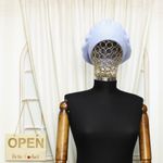 Fashion, accesorii si bijuterii - Femei - Accesorii femei - Caciuli si palarii femei - Bereta de dama, Buticcochet, one size, lana, model punctat, Bleu - BSC421 - Infinity.ro