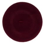 Fashion, accesorii si bijuterii - Femei - Accesorii femei - Caciuli si palarii femei - Bereta de dama, ButicCochet, lana, one size, Visiniu - BSC268 - Infinity.ro