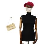 Fashion, accesorii si bijuterii - Femei - Accesorii femei - Caciuli si palarii femei - Bereta de dama, din lana, Evita, one size, model in relief, Fucsia - BSC854 - Infinity.ro