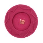 Fashion, accesorii si bijuterii - Femei - Accesorii femei - Caciuli si palarii femei - Bereta de dama, din lana, Evita, one size, model in relief, Fucsia - BSC854 - Infinity.ro