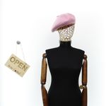 Fashion, accesorii si bijuterii - Femei - Accesorii femei - Caciuli si palarii femei - Bereta de dama, Buticcochet, lana, one size, Roz pal - BSC707 - Infinity.ro