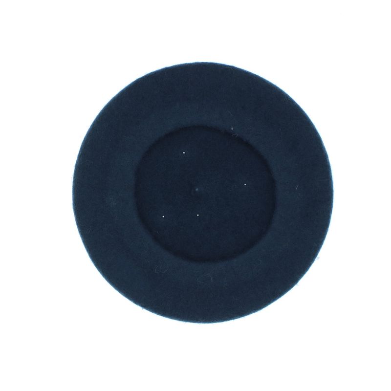 Fashion, accesorii si bijuterii - Femei - Accesorii femei - Caciuli si palarii femei - Bereta de dama, din lana, ButicCochet, one size, cu strasuri, Turcoaz inchis - BSC673 - Infinity.ro