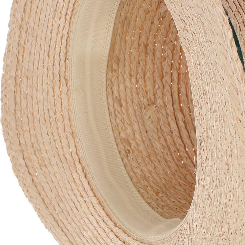Fashion, accesorii si bijuterii - Femei - Accesorii femei - Caciuli si palarii femei - Palarie dama, marime universala reglabila, ButicCochet, din paie, Bej - PAL1633 - Infinity.ro