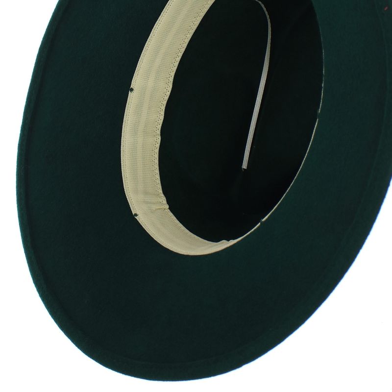 Fashion, accesorii si bijuterii - Femei - Accesorii femei - Caciuli si palarii femei - Palarie Dama, din 100% lana, ButicCochet, cu fundita textila, marime 54-58 cm, ajustabila, Verde - PAL1467 - Infinity.ro