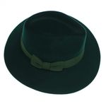 Fashion, accesorii si bijuterii - Femei - Accesorii femei - Caciuli si palarii femei - Palarie Dama, din 100% lana, ButicCochet, cu fundita textila, marime 54-58 cm, ajustabila, Verde - PAL1467 - Infinity.ro