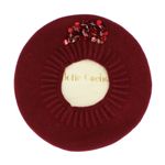 Fashion, accesorii si bijuterii - Femei - Accesorii femei - Caciuli si palarii femei - Bereta de dama, Buticcochet, one size, lana, model cu paiete, Visiniu - BSC430 - Infinity.ro