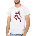 Fashion, accesorii si bijuterii - Barbati - Imbracaminte - Tricouri si bluze barbati - Tricou barbati Seven Deadly Sins Damasu Hidoi, alb, marime 2XL - Infinity.ro