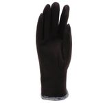 Fashion, accesorii si bijuterii - Femei - Accesorii femei - Manusi femei - Manusi dama, de iarna, cu degete, Maro cu blanita - MA116 - Infinity.ro