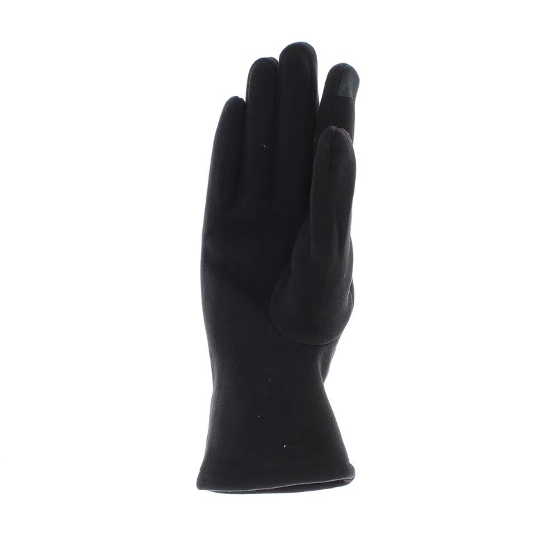 Fashion, accesorii si bijuterii - Femei - Accesorii femei - Manusi femei - Manusi dama, de iarna, din 70% viscoza 30% lana, ButicCochet, cu funda, One size, Negru - MA279 - Infinity.ro