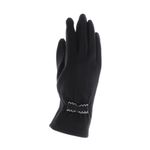 Fashion, accesorii si bijuterii - Femei - Accesorii femei - Manusi femei - Manusi dama, de iarna, din 70% viscoza 30% lana, ButicCochet, cu funda, One size, Negru - MA279 - Infinity.ro
