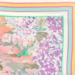 Fashion, accesorii si bijuterii - Femei - Accesorii femei - Esarfe si fulare femei - Batic dama, Buticcochet, dimensiune 60x60 cm, 60% poliester 40% matase, imprimeu floral, Crem - ES1856 - Infinity.ro