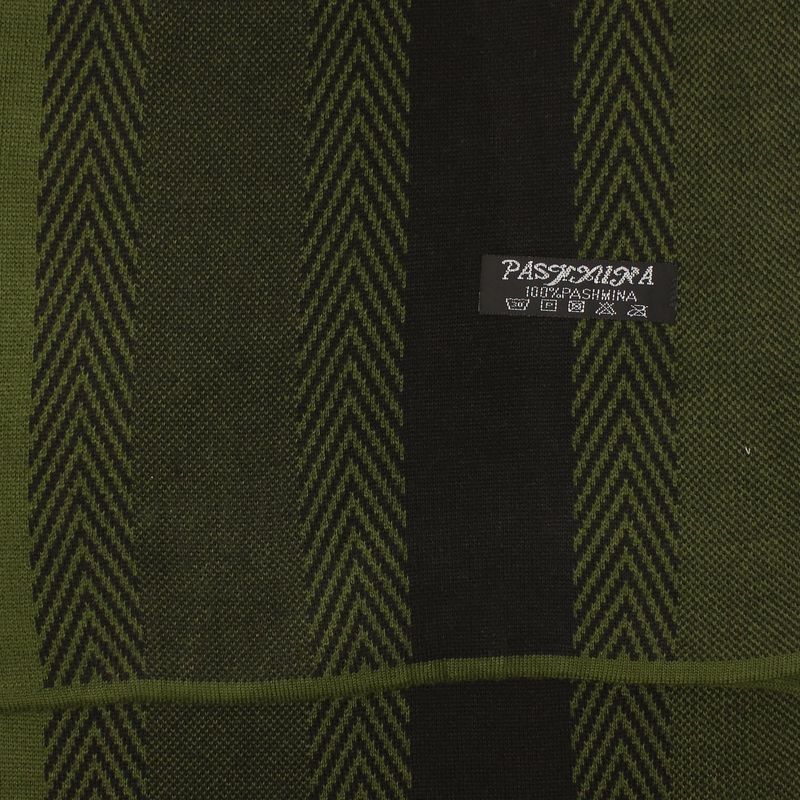 Fashion, accesorii si bijuterii - Barbati - Accesorii barbati - Esarfe si fulare barbati - Esarfa barbati, din pashmina, 33 x 170 cm, Verde kaki - ES1692 - Infinity.ro