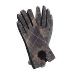Fashion, accesorii si bijuterii - Femei - Accesorii femei - Manusi femei - Manusi dama, de iarna, din 70% viscoza 30% lana, ButicCochet, cu degete, ciucure, One size, Gri - MA196 - Infinity.ro