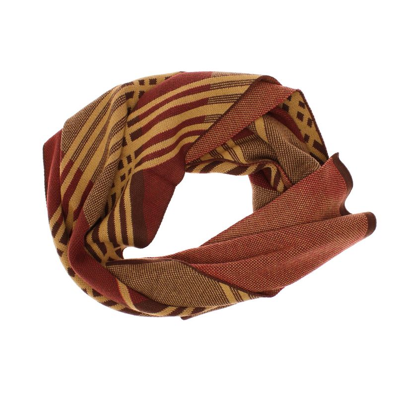 Fashion, accesorii si bijuterii - Barbati - Accesorii barbati - Esarfe si fulare barbati - Esarfa barbati, din pashmina, 33 x 170 cm, model liniar, Visiniu - ES1685 - Infinity.ro