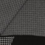 Fashion, accesorii si bijuterii - Barbati - Accesorii barbati - Esarfe si fulare barbati - Esarfa barbati, din pashmina, 33 x 170 cm, model stilizat, Negru cu gri - ES1677 - Infinity.ro