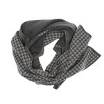 Fashion, accesorii si bijuterii - Barbati - Accesorii barbati - Esarfe si fulare barbati - Esarfa barbati, din pashmina, 33 x 170 cm, model stilizat, Gri - ES1678 - Infinity.ro