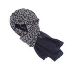 Fashion, accesorii si bijuterii - Barbati - Accesorii barbati - Esarfe si fulare barbati - Esarfa barbati, din poliester, cu model stilizat, 25x120 cm, Bleumarin - ES968 - Infinity.ro