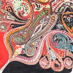 Fashion, accesorii si bijuterii - Femei - Accesorii femei - Esarfe si fulare femei - Batic dama, Buticcochet, dimensiune 60x60 cm, 60% poliester 40% matase, imprimeu stilizat, Rosu - ES2088 - Infinity.ro