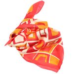 Fashion, accesorii si bijuterii - Femei - Accesorii femei - Esarfe si fulare femei - Batic dama, Buticcochet, dimensiune 60x60 cm, 60% poliester 40% matase, Rosu - ES2068 - Infinity.ro