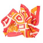 Fashion, accesorii si bijuterii - Femei - Accesorii femei - Esarfe si fulare femei - Batic dama, Buticcochet, dimensiune 60x60 cm, 60% poliester 40% matase, Rosu - ES2068 - Infinity.ro