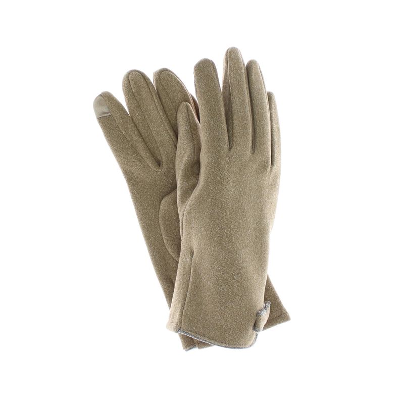 Fashion, accesorii si bijuterii - Femei - Accesorii femei - Manusi femei - Manusi dama, de iarna, din 70% viscoza 30% lana, ButicCochet, cu fundita, One size, Bej - MA277 - Infinity.ro