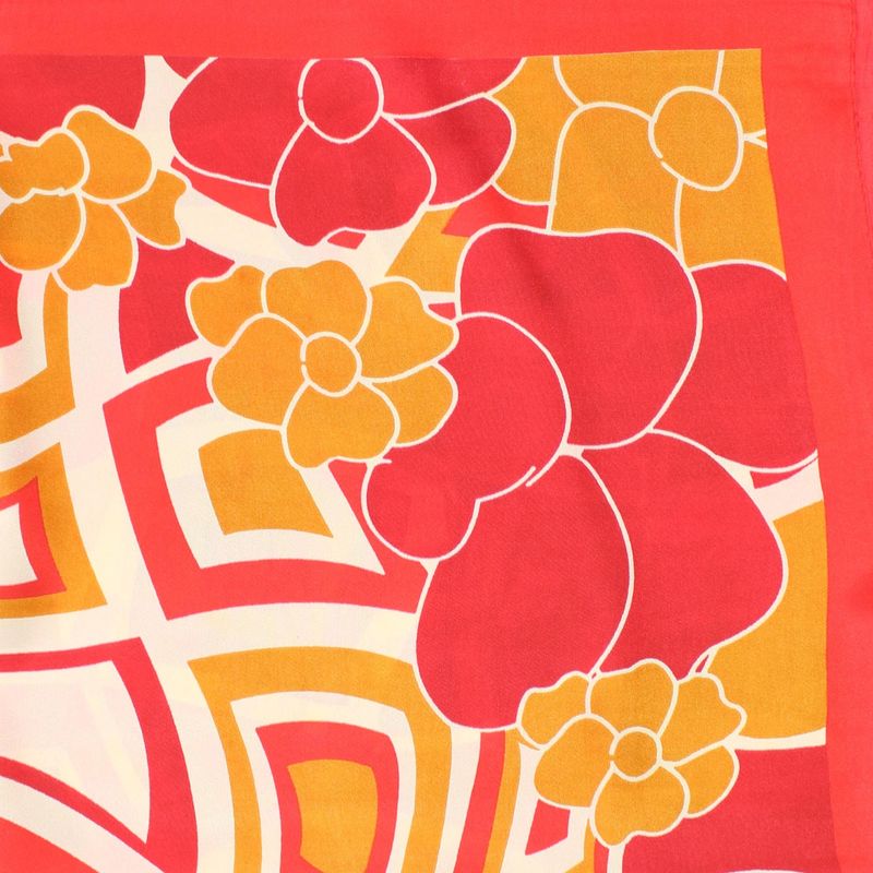 Fashion, accesorii si bijuterii - Femei - Accesorii femei - Esarfe si fulare femei - Batic dama, Buticcochet, dimensiune 60x60 cm, 60% poliester 40% matase, Rosu - ES2068 - Infinity.ro