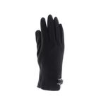 Fashion, accesorii si bijuterii - Femei - Accesorii femei - Manusi femei - Manusi dama, de iarna, din 70% viscoza 30% lana, ButicCochet, cu fundita, One size, Negru - MA275 - Infinity.ro