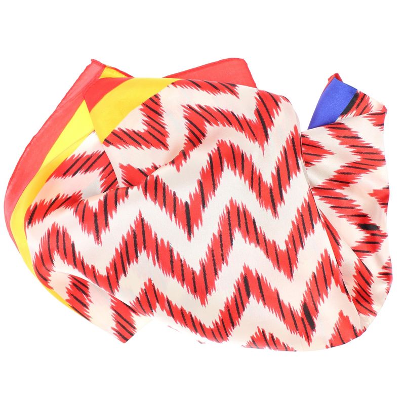 Fashion, accesorii si bijuterii - Femei - Accesorii femei - Esarfe si fulare femei - Batic dama, Buticcochet, dimensiune 60x60 cm, 60% poliester 40% matase, Rosu - ES2055 - Infinity.ro