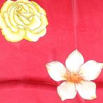Fashion, accesorii si bijuterii - Femei - Accesorii femei - Esarfe si fulare femei - Batic dama, Buticcochet, dimensiune 60x60 cm, 60% poliester 40% matase, Visiniu - ES2046 - Infinity.ro