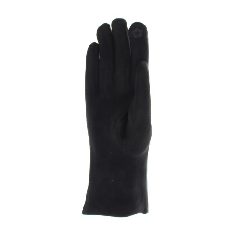 Fashion, accesorii si bijuterii - Femei - Accesorii femei - Manusi femei - Manusi dama, de iarna, din 90% poliester 10% spandex, ButicCochet, cu fundita, One size, Negru - MA215 - Infinity.ro