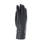 Fashion, accesorii si bijuterii - Femei - Accesorii femei - Manusi femei - Manusi dama, de iarna, din 90% poliester 10% spandex, ButicCochet, cu catarama, One size, Negru - MA208 - Infinity.ro
