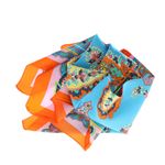 Fashion, accesorii si bijuterii - Femei - Accesorii femei - Esarfe si fulare femei - Batic dama, Buticcochet, dimensiune 60x60 cm,din material sintetic, model floral stilizat, Portocaliu - ES1871 - Infinity.ro