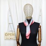 Fashion, accesorii si bijuterii - Femei - Accesorii femei - Esarfe si fulare femei - Batic dama, Buticcochet, dimensiune 60x60 cm, 60% poliester 40% matase, cu buline mici, Gri - ES1896 - Infinity.ro