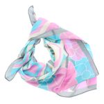 Fashion, accesorii si bijuterii - Femei - Accesorii femei - Esarfe si fulare femei - Batic dama, Buticcochet, dimensiune 60x60 cm, 60% poliester 40% matase, model floral, Gri - ES1875 - Infinity.ro
