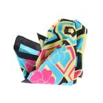 Fashion, accesorii si bijuterii - Femei - Accesorii femei - Esarfe si fulare femei - Batic dama, Buticcochet, dimensiune 60x60 cm, 60% poliester 40% matase, model floral, Multicolor - ES1874 - Infinity.ro