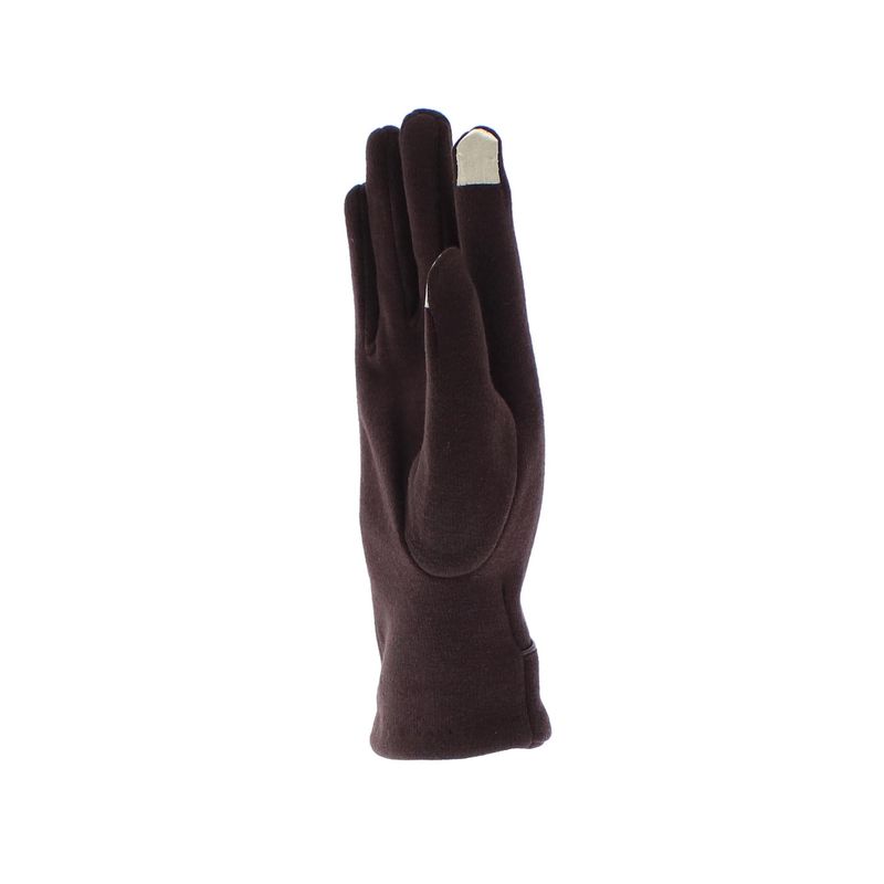 Fashion, accesorii si bijuterii - Femei - Accesorii femei - Manusi femei - Manusi dama, de iarna, cu degete, ButicCochet, cu nasturi, Maro inchis - MA131 - Infinity.ro