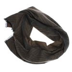 Fashion, accesorii si bijuterii - Barbati - Accesorii barbati - Esarfe si fulare barbati - Esarfa barbati, din casmir / pashmina, 30 x 188 cm, model cu liniar, Gri cu maro deschis - ES2288 - Infinity.ro