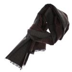 Fashion, accesorii si bijuterii - Barbati - Accesorii barbati - Esarfe si fulare barbati - Esarfa barbati, din casmir / pashmina, 30 x 188 cm, Gri cu maro - ES2272 - Infinity.ro