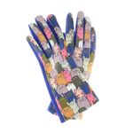 Fashion, accesorii si bijuterii - Femei - Accesorii femei - Manusi femei - Manusi dama, de iarna, din 70% viscoza 30% lana, ButicCochet, cu degete, imprimeu cu pisici, One size, Albastru electric - MA187 - Infinity.ro
