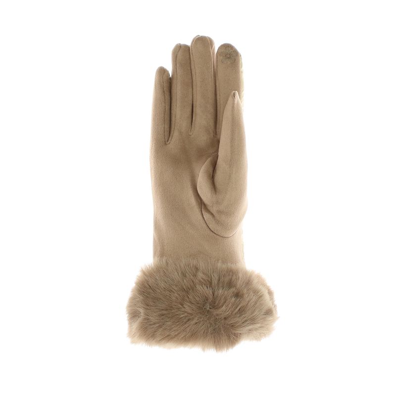 Fashion, accesorii si bijuterii - Femei - Accesorii femei - Manusi femei - Manusi dama, de iarna, din 70% viscoza 30% lana, ButicCochet, cu degete, One size, Auriu - MA180 - Infinity.ro