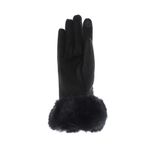 Fashion, accesorii si bijuterii - Femei - Accesorii femei - Manusi femei - Manusi dama, de iarna, din 70% viscoza 30% lana, ButicCochet, cu degete, One size, Negru - MA179 - Infinity.ro