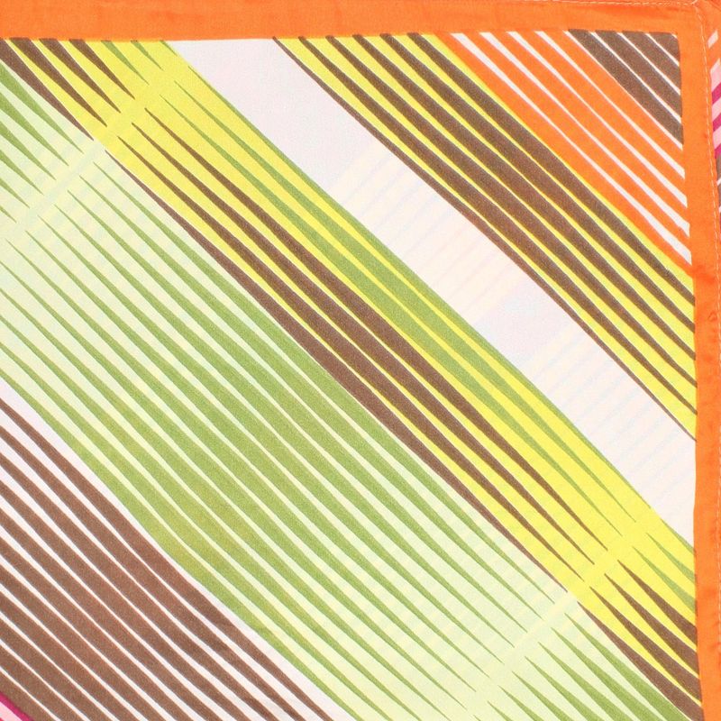 Fashion, accesorii si bijuterii - Femei - Accesorii femei - Esarfe si fulare femei - Batic dama, Buticcochet, dimensiune 60x60 cm, 60% poliester 40% matase, Portocaliu - ES2060 - Infinity.ro