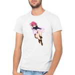 Fashion, accesorii si bijuterii - Barbati - Imbracaminte - Tricouri si bluze barbati - Tricou barbati Seven Deadly Sins Lust Magic Cosplay, alb, marime 2XL - Infinity.ro