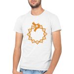 Fashion, accesorii si bijuterii - Barbati - Imbracaminte - Tricouri si bluze barbati - Tricou barbati Seven Deadly Sins Anime Addicts Manga, alb, marime 2XL - Infinity.ro