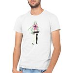 Fashion, accesorii si bijuterii - Barbati - Imbracaminte - Tricouri si bluze barbati - Tricou barbati Seven Deadly Sins Elizabeth Bishoujo Manga Kakalot, alb, marime 2XL - Infinity.ro