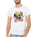 Fashion, accesorii si bijuterii - Barbati - Imbracaminte - Tricouri si bluze barbati - Tricou barbati Seven Deadly Sins Anime Akame Suzuki Nakaba, alb, marime 2XL - Infinity.ro